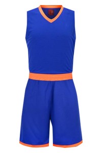 SKWTV061 manufacturing basketball suit sportswear design sleeveless jacket training suit wave shirt center detail view-5